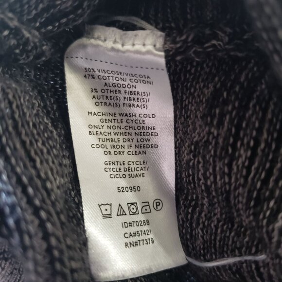 Ann Taylor Petite Womens Gray Knit‎ Sweater Size S Casual Office Warm Autumn - Picture 5 of 5